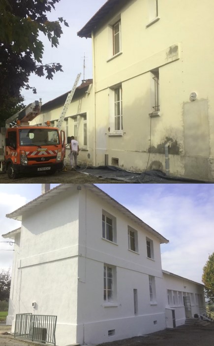 peinture façade