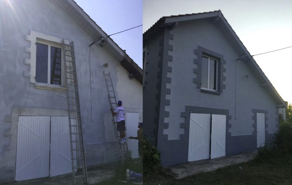 peinture de façade